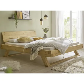 Postel Postel z masivního dřeva Nola 180x200 cm, přírodní smrk