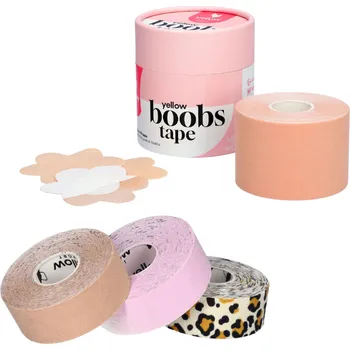 Tejpovací páska Kosmetické tejpy obličej a dekolt Vrásky a otoky