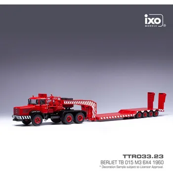 autíčko Berliet TB 015 M3 6X4 (1960) - Červená 1:43 IXO