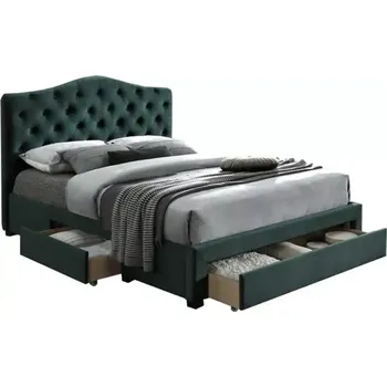 Postel Postel KESADA 180x200 smaragdová - doprava zdarma - SLEVA 3% s kodem radost25