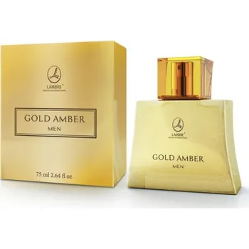 Pánský parfém Lambre Gold Amber Men - toaletní voda pánská 75 ml