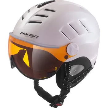 MANGO přilba Volcano Pro, bílá perleť mat 53-55 cm