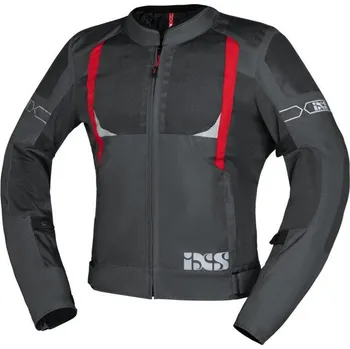 Moto oblečení iXS Sports jacket iXS TRIGONIS-AIR X51063 dark grey-grey-red S