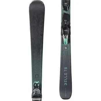 Lyžování Dámské sjezdové lyže Nordica BELLE DC 78 + TP2 LIGHT 11 FDT GW 150 Černá, Světle modrá