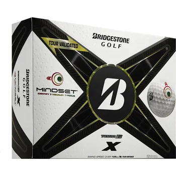 Golfový míček Bridgestone Tour B X MindSet golfové míčky