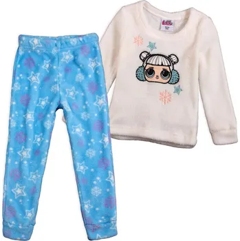 LOL SURPRISE Dívčí termo pyžamo L.O.L.SURPRISE bílé Velikost: 104-110