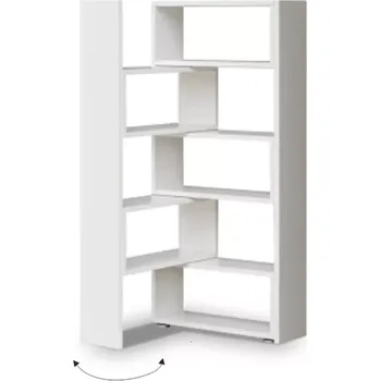 Obývací stěna Regál KLOE II - bílý - SLEVA 3% s kodem radost25