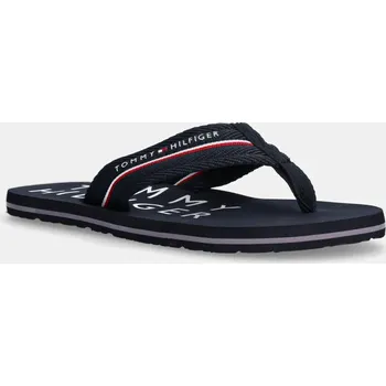Pánské žabky Žabky Tommy Hilfiger TOMMY HILFIGER WEB BEACH SANDAL FM0FM05340 námořnická modř 59X, EUR 41