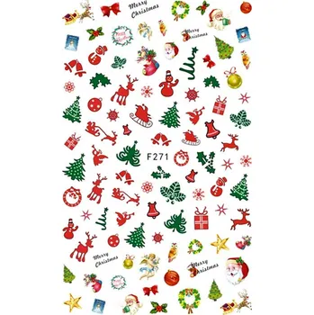 NehtyShop Velké vánoční nálepky F271