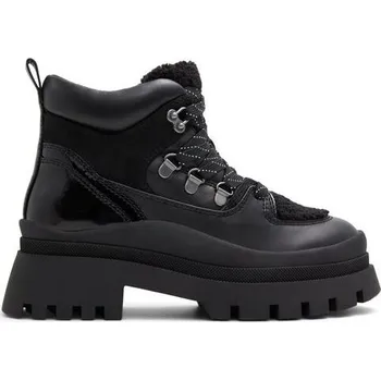 Dámské tenisky Dámské vycházkové boty ALDO COZETTIA 6.5 Černá, Tmavě šedá, Stříbrná