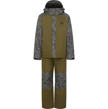 Rybářský komplet Trakker Nepromokavý zimní komplet 3 dílný - CR Camo 3-Piece Suit Velikost: XL