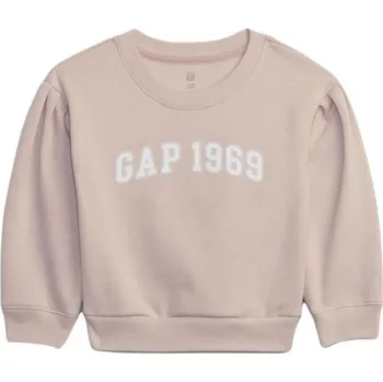 Chlapecká mikina Dětská mikina GAP IE LOGO 4y Růžová, Bílá