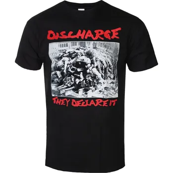 Tričko metal pánské Discharge - THEY DECLARE IT - PLASTIC HEAD - PH13166 - XXL