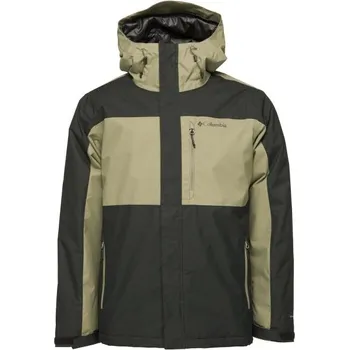 Pánská zimní bunda Columbia TIPTON PEAK III INSULATED JACKET S Černá, Khaki