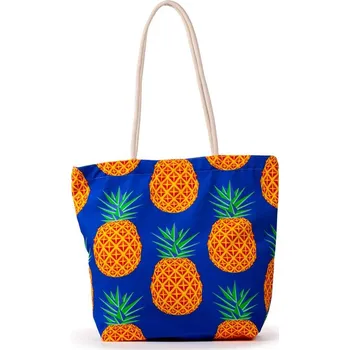 Plážová taška plátno vzor Ananas 1ks