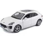 Bburago Plus Porsche Macan White 1:24