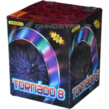 Zábavní pyrotechnika Tornado 8 25 Ran