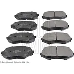 Sada brzdových destiček, kotoučová brzda Blue Print ADC44282