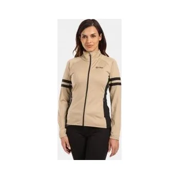 Dámská mikina Kilpi JUNIE-W béžová 38; Hnědá mikina + DÁREK DLE VÝBĚRU!