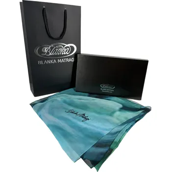 Šátek BLANKA MATRAGI Big Smaragd Scarf