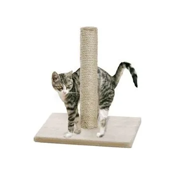 Škrabadlo sloupek Lisa 38x38x59cm KAR, Barva Béžová