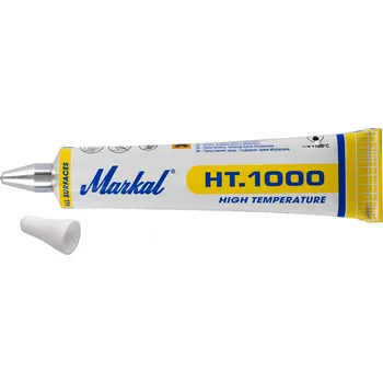 Popisovač Markal na horkou ocel HT 1000 3 mm 10 ks Barva: Bílá