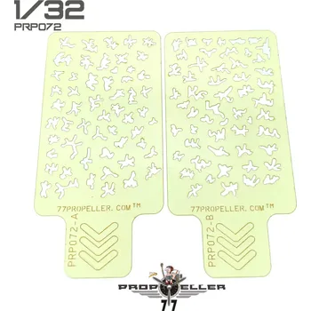 Plastikový model 77PROPELLER 1/32 Italian aircraft camouflage template Type A