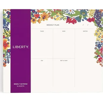 Diář Týdenní plánovač Galison Liberty Margaret Annie 69800 vícebarevná MLC