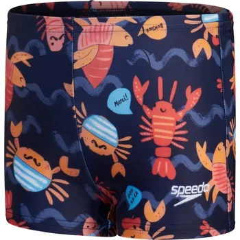 Chlapecké plavky Speedo Digi Swimming Trunks Blue/Orange 6-9 měsíců