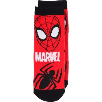 Chlapecké termo ponožky MARVEL SPIDERMAN červené Velikost: 31-34