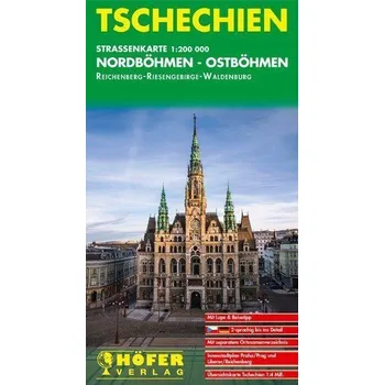 Česká republika (Severní Čechy - Východní Čechy) 1:200 000 / automapa