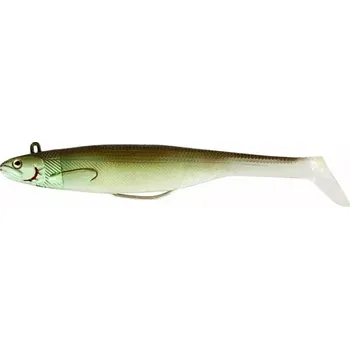 Umělá nástraha WESTIN - Gumová nástraha Magic Minnow Jig Olive Abalone 42 g 14 cm