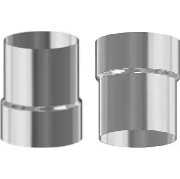 Kouřovod Redukce kouřovodů po kouři (200/180 mm), po vodě (180/200 mm), nerez 1 mm