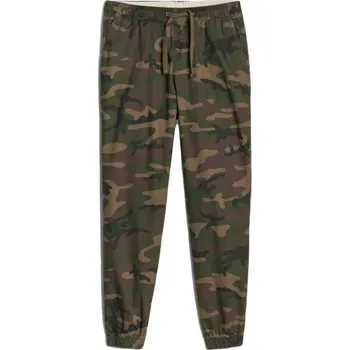 Pánská móda Pánské kalhoty GAP WOVEN JOGGER NEW M Khaki, Tmavě zelená