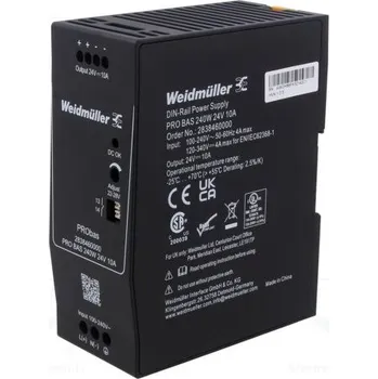spínaný zdroj WEIDMÜLLER PROBAS-240W24V10A