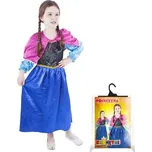 Rappa Dětský kostým princezna zimní království - Anna (S)