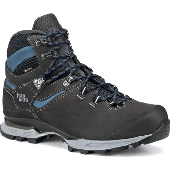 Pánská sportovní obuv trekové boty pánské HANWAG Tatra Light Wide GTX Asphalt/Blue - 44,5