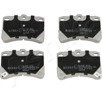 Brzdová destička Sada brzdových destiček, kotoučová brzda ASHIKA 50-06-608