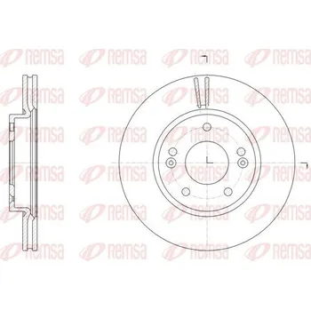 Brzdový kotouč Brzdový kotouč REMSA 61507.10