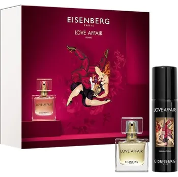 Dámský parfém Eisenberg Damske-vune LArt-du-ParfumCoffret Love Affair Femme Eau de Parfum Spray 50 ml + Deodorant 100 1 Stk. (3 525,00 Kč / 1 ks.)