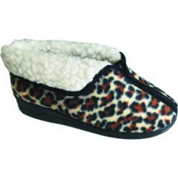 Dámské polobotky Dámské zateplené papuče Adanex 28314 hnědá 40