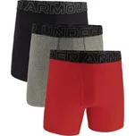 Pánské boxerky Under Armour PERF TECH sm Černá, Červená, Šedá