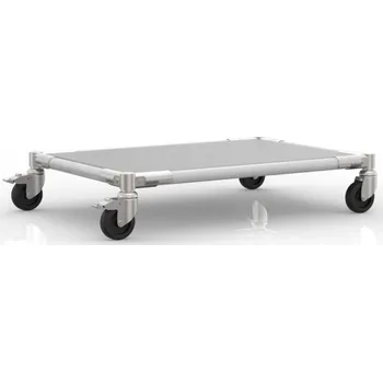 Manipulační podvozek 24041933 [šedá + stříbrné spojky] Vyberte barvu konstrukce:: červená + černé spojky