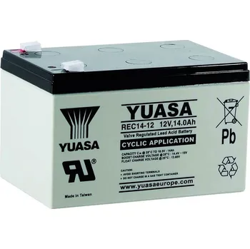 Autobaterie Akumulátor olověný 12V 14Ah YUASA | KONDIK.cz