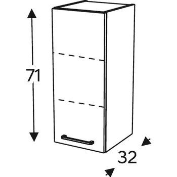 Kuchyňská skříňka Kuchyňská skříňka Mono M W60.1/71