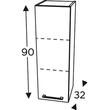 Kuchyňská skříňka Kuchyňská skříňka Mono M W40.1/90
