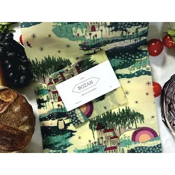 Sáček na potraviny Božan balič Pytloň, voskovaný Pytlík - Pohádka 27x40cm.