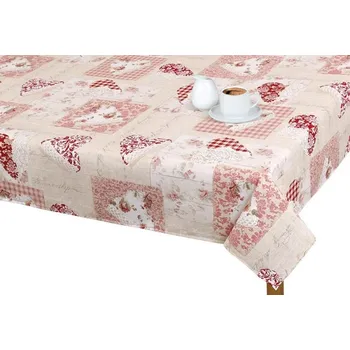 ubrus Ubrus EMA Růžová,Růžová - 70x70 cm