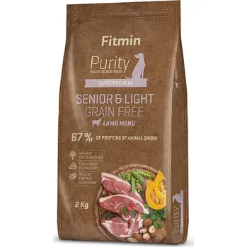 Krmivo pro psa Fitmin dog Purity GF Senior&Light Lamb (PRO ZVÍŘATA V NOUZI) Varianta granulí: 2 kg