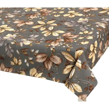 Ubrus EMA Šedá,Béžová,Hnědá - 70x70 cm